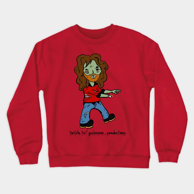 ZomB Ray Crewneck Sweatshirt by GeekVisionProductions